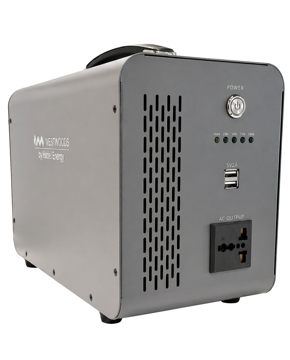 Vestwood 1kWh Backup Power Station (VEP05K-10B) front view